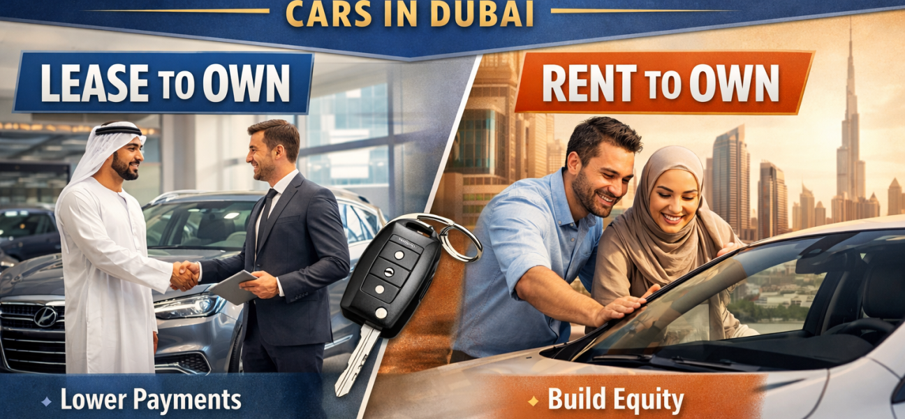 Difference Between Lease to Own vs Rent to Own Cars in Dubai